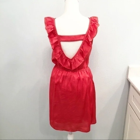 Body central coral dress - Picture 3 of 4